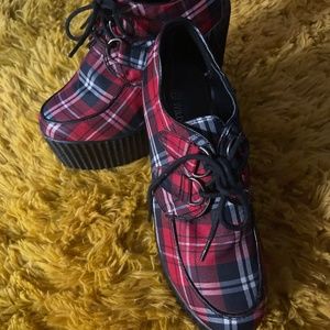 Plaid Booties